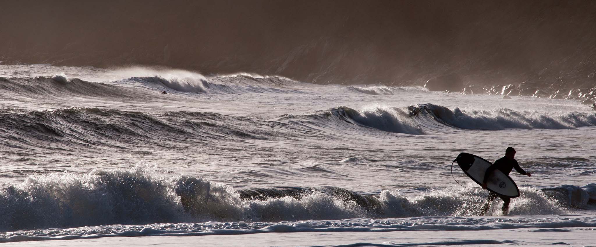 Surfing in Cornwall