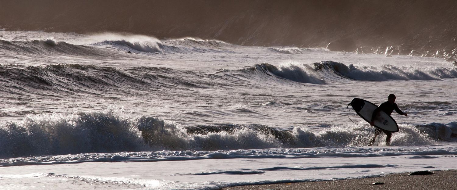 Surfing in Cornwall